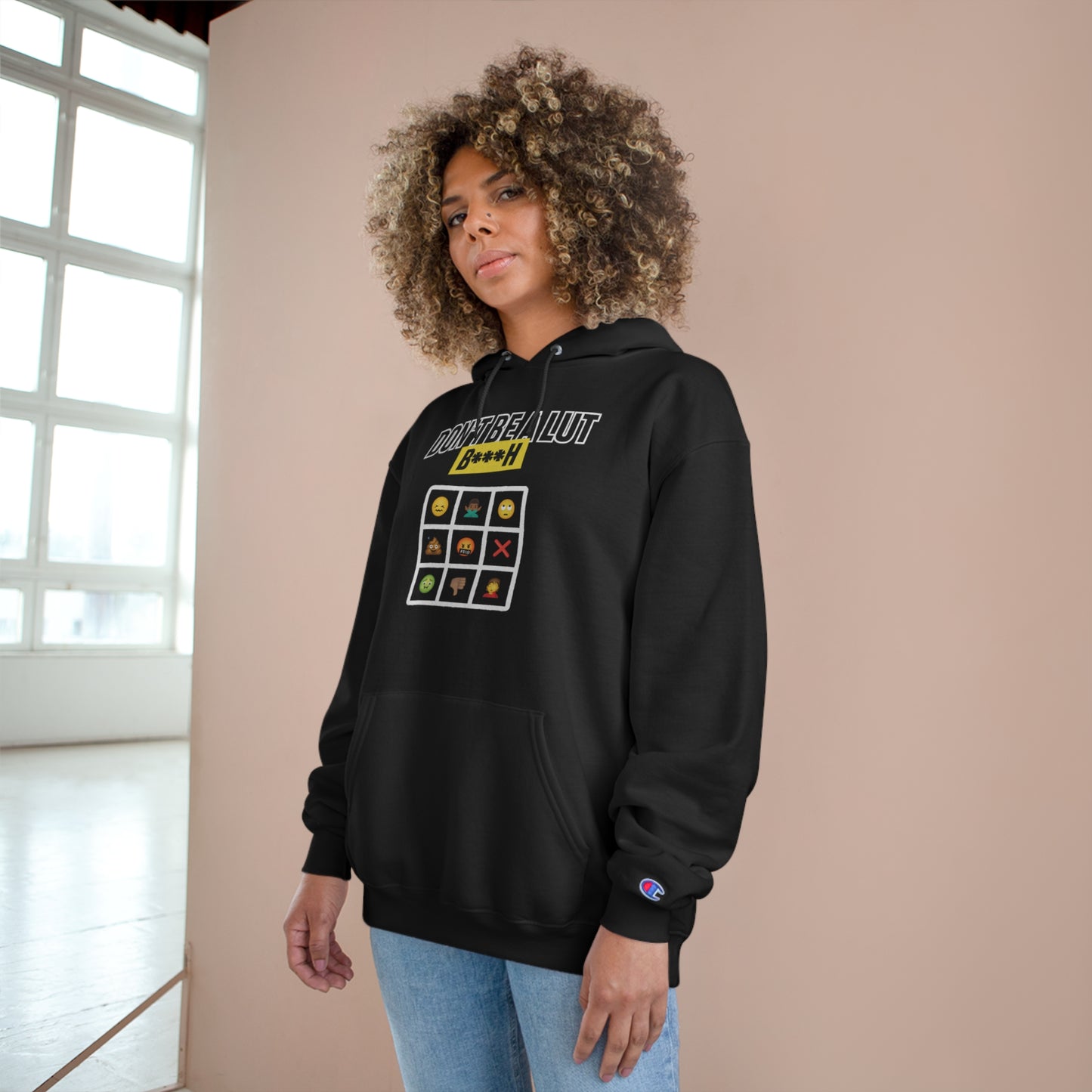 Lut B Emojis Champion Hoodie