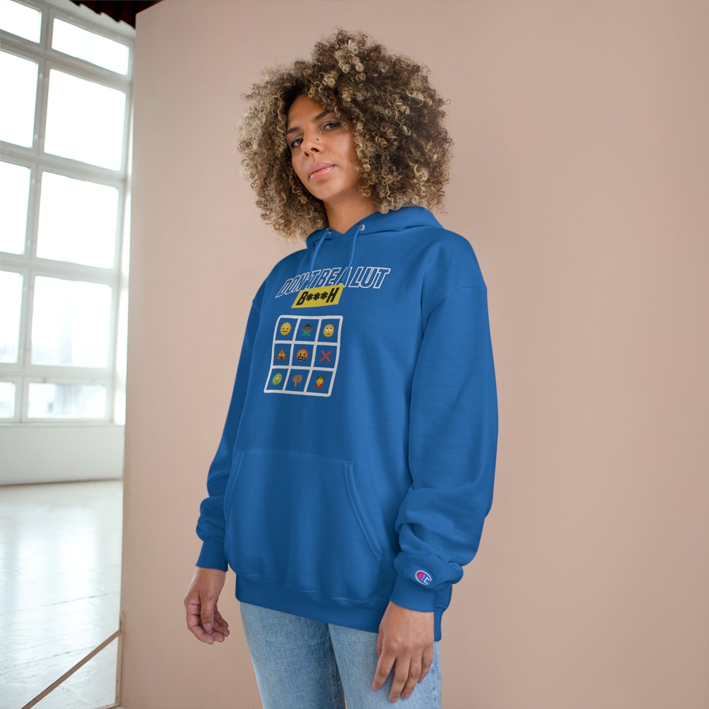 Lut B Emojis Champion Hoodie