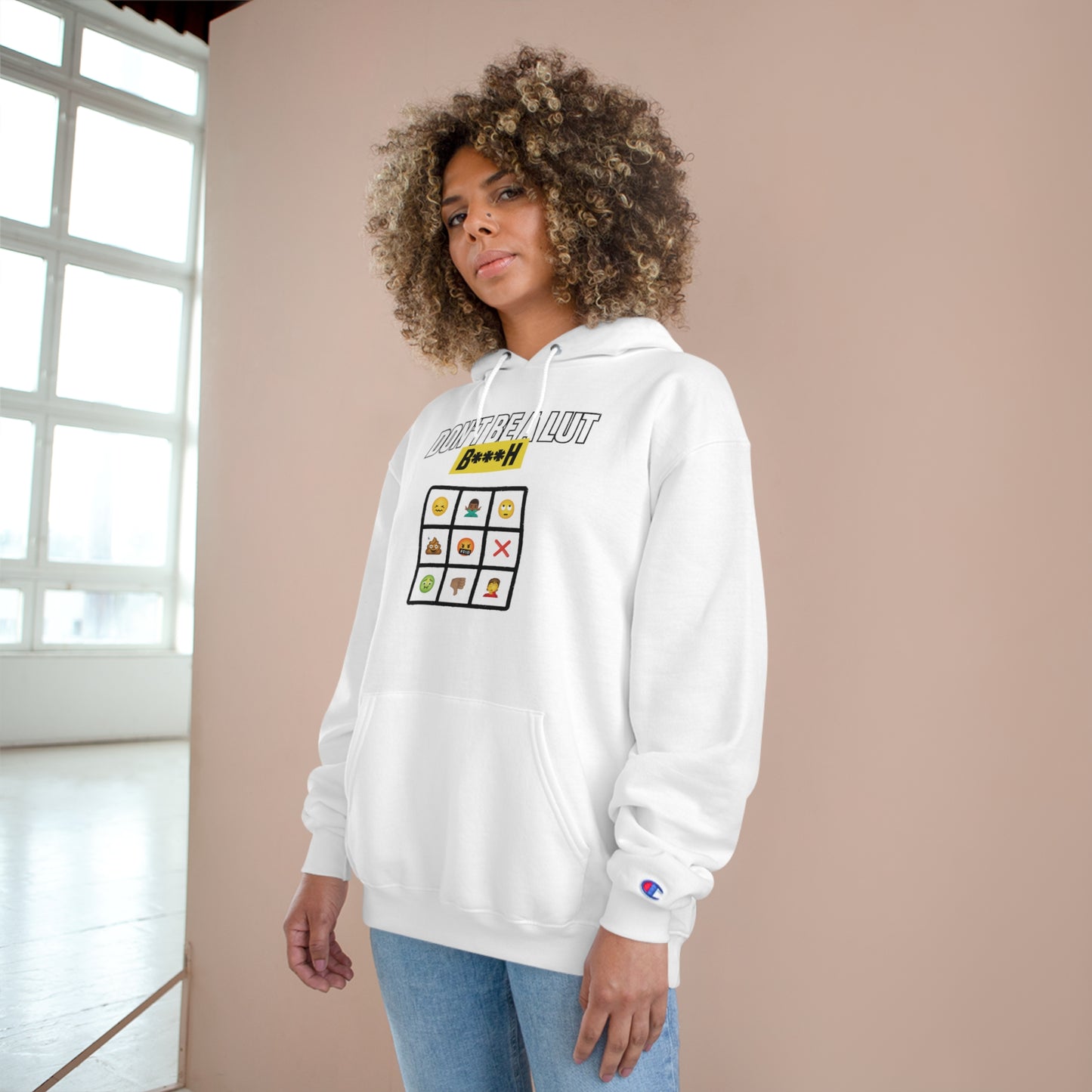 Lut B Emojis Champion Hoodie