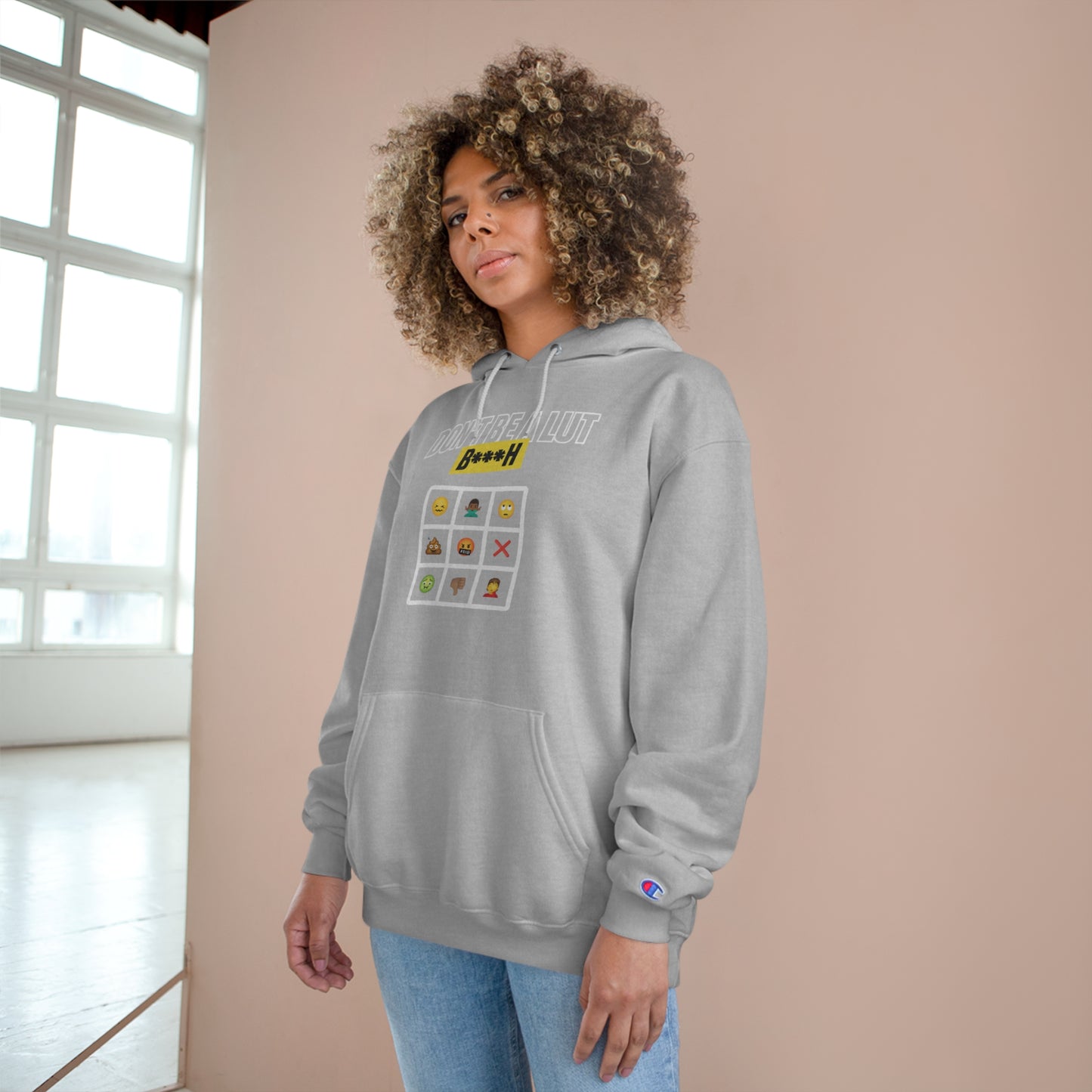 Lut B Emojis Champion Hoodie